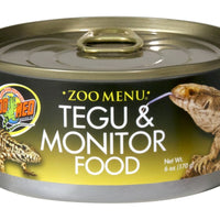 Zoo MedTegu Monitor Food Cans 6 oz.