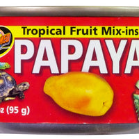 Zoo Med Tropical Fruit Mixins Papaya 4 oz.