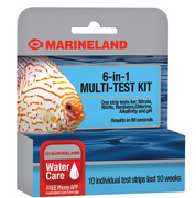 Marineland 6 in 1 Multi-Test Kit 10Ct